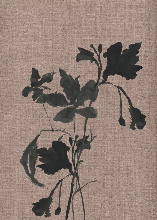 Black Floral 3 | Poster