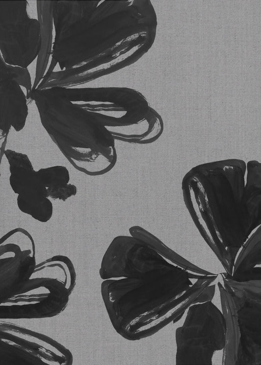 Black Floral 4 | Poster