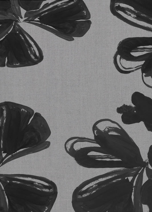 Black Floral 6 | Canvas