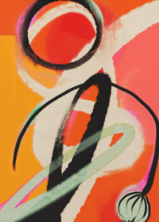 Vibrant Whirlwind | Poster