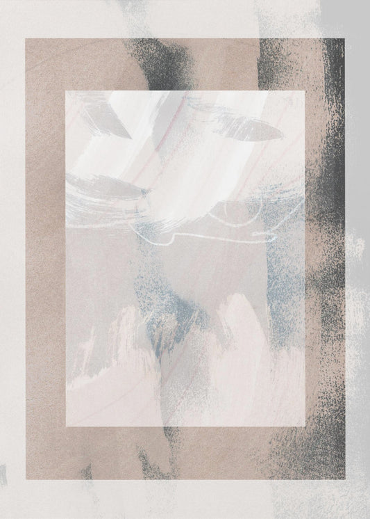 Abstract Brush Strokes 17 | Canvas