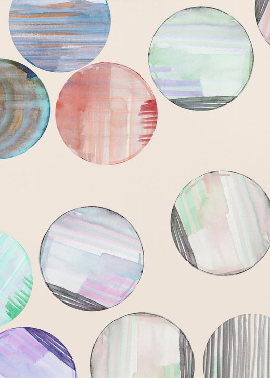 Protection Circles 1 | Canvas