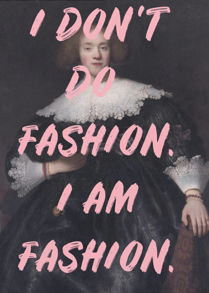 Iamfashionii Ratioiso | Canvas