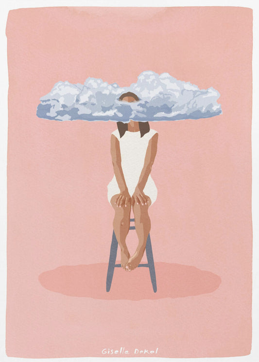 Pink Meditation | Canvas