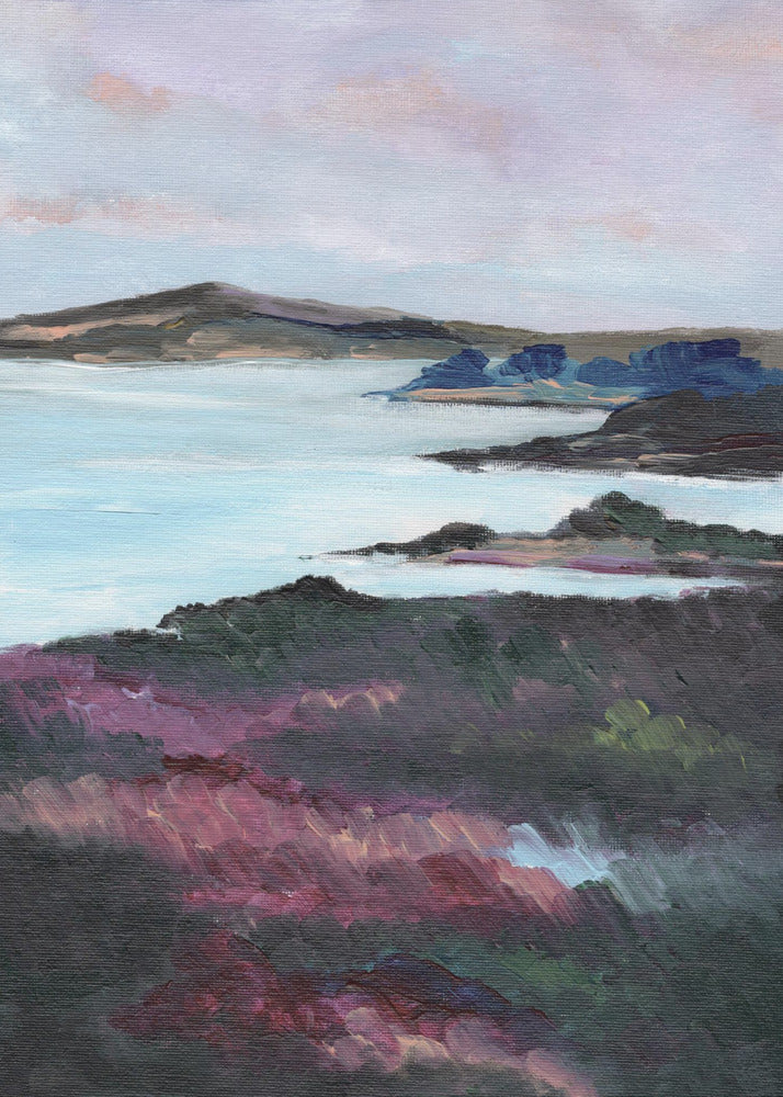 Purpel Coast | Canvas