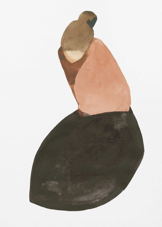 Sitting woman no.13 | Canvas