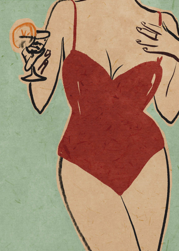 Beach Girl | Canvas