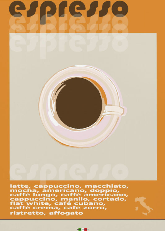 Espresso Poster | Canvas