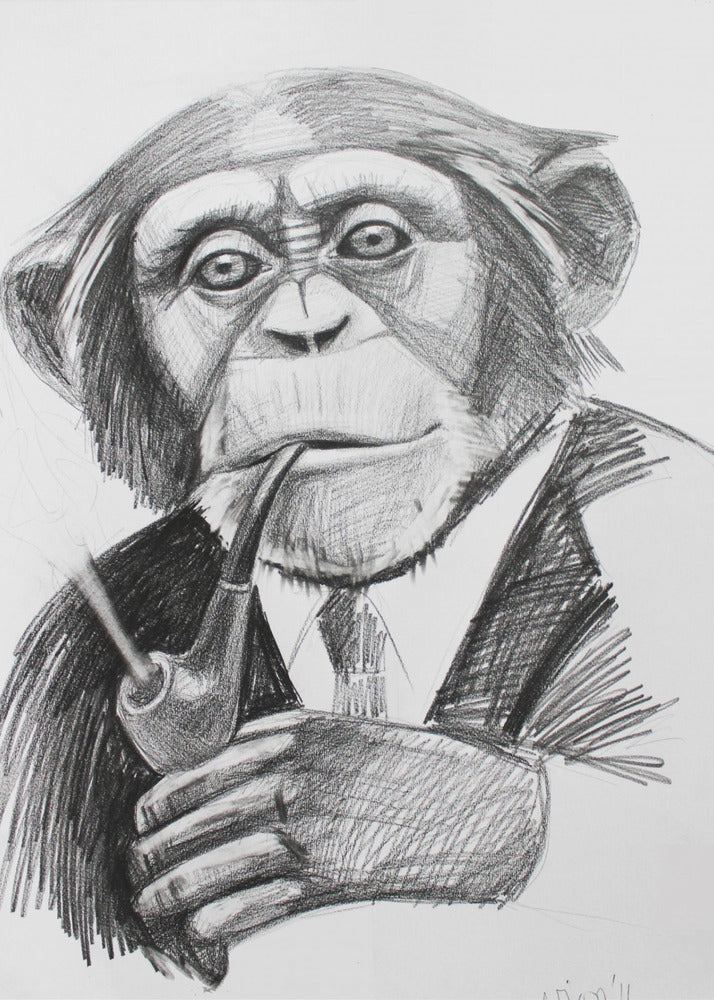 Sophisticated Chimp | Poster