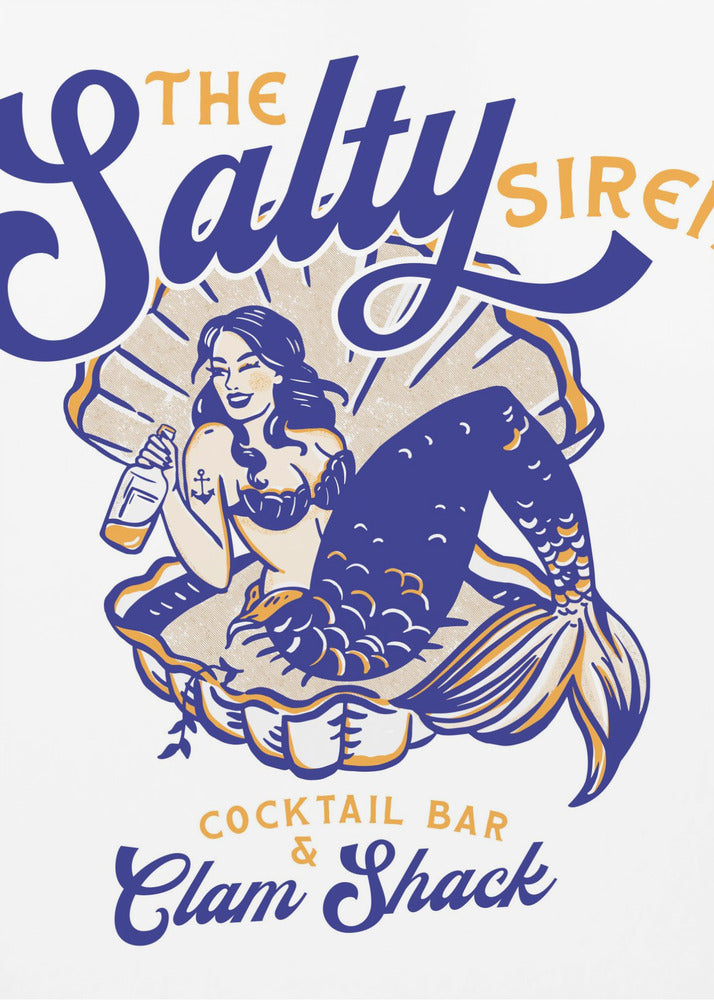 Salty Siren Cocktail Bar & Clam Shack Mermaid | Canvas