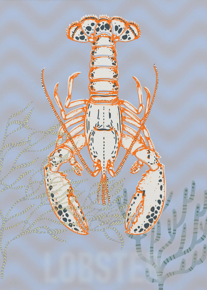 Sea life lobster Neptune's joy | Canvas