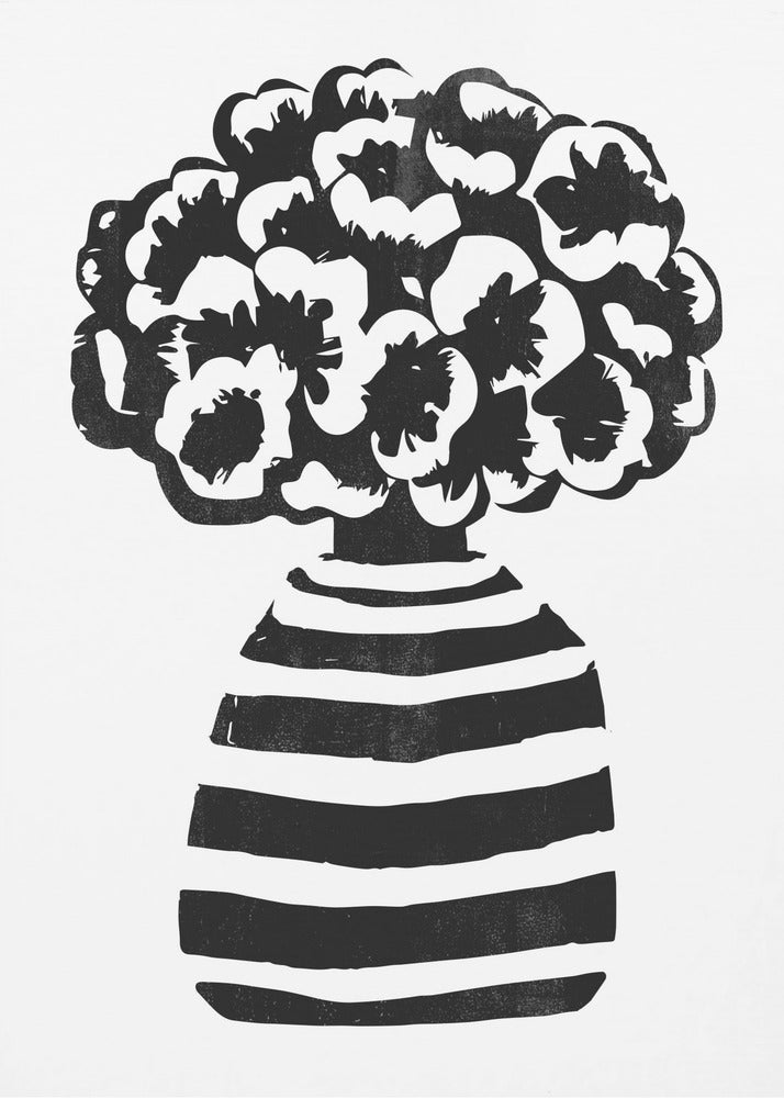 Vase Striped | Canvas