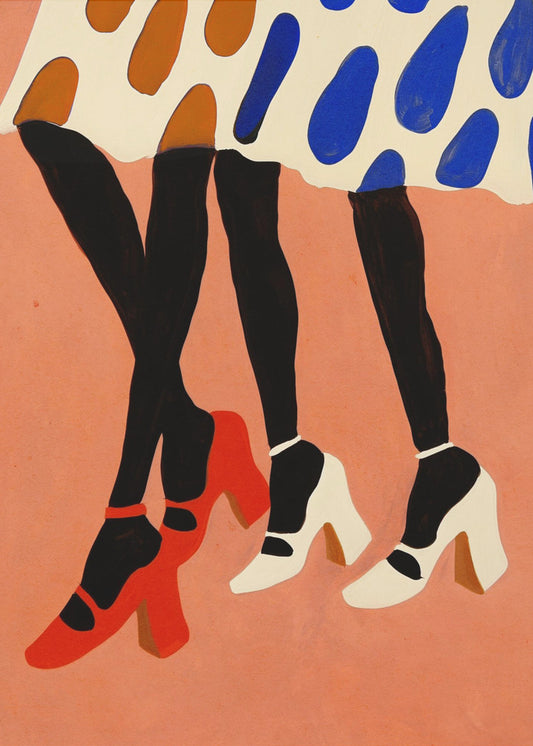 Polka Dot Steps | Poster