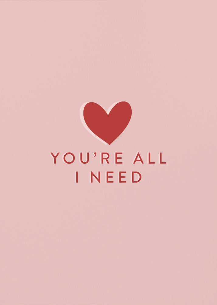 Your All I need | Canvas