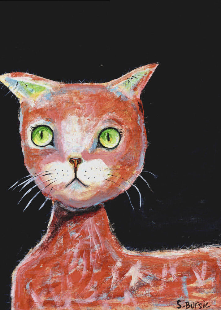 The Red Cat | Canvas