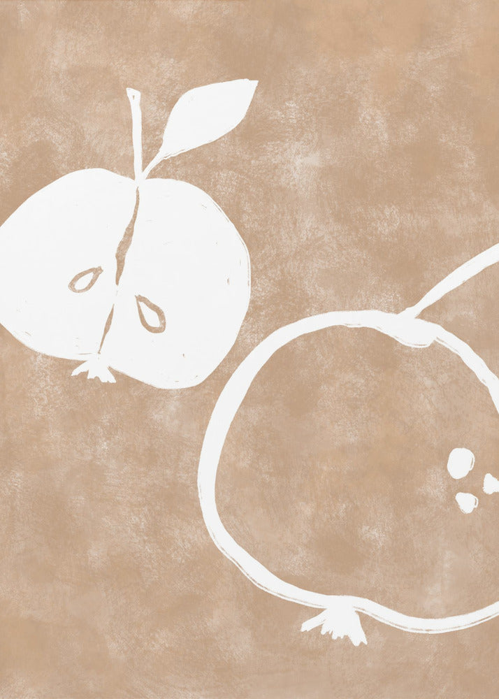 Fruit Silhouettes | Poster
