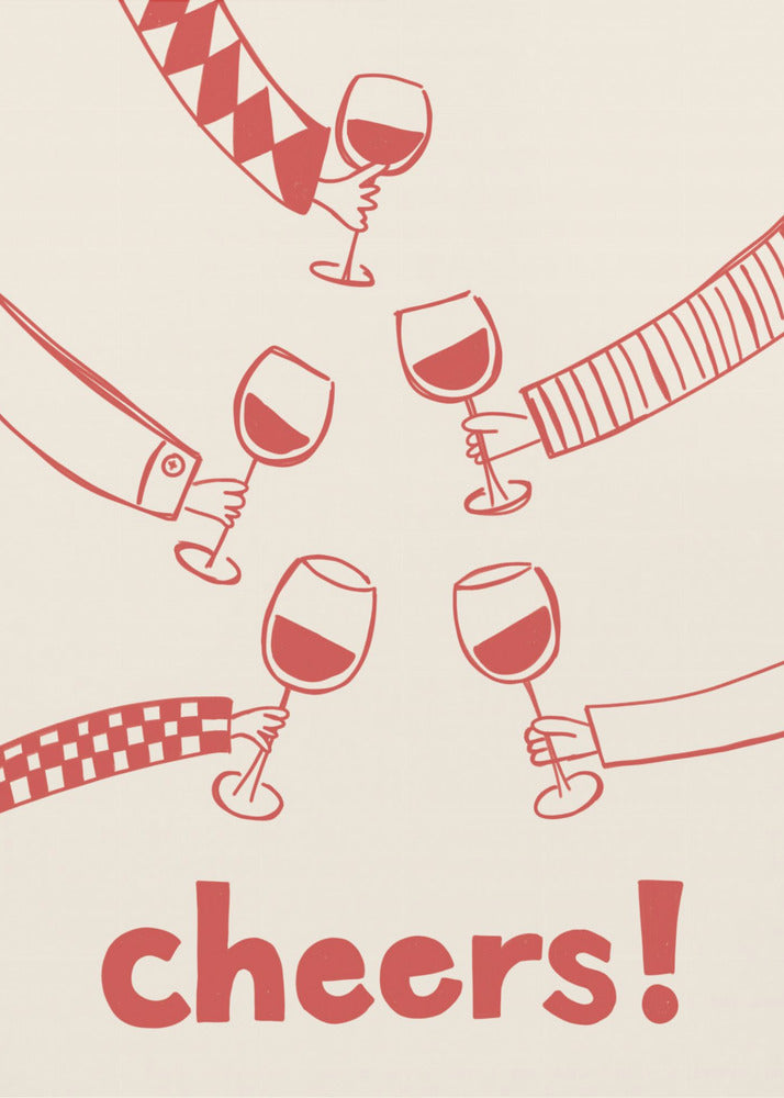 Cheers! Wine Celebration | Canvas