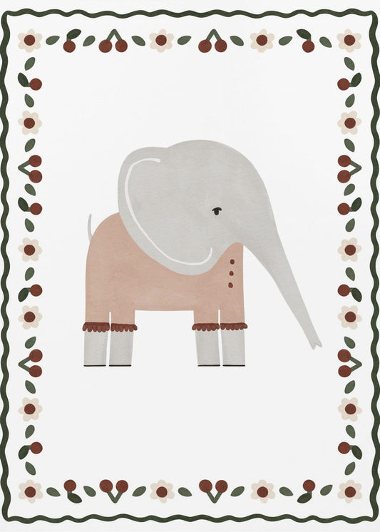 Elephant Elegance | Poster