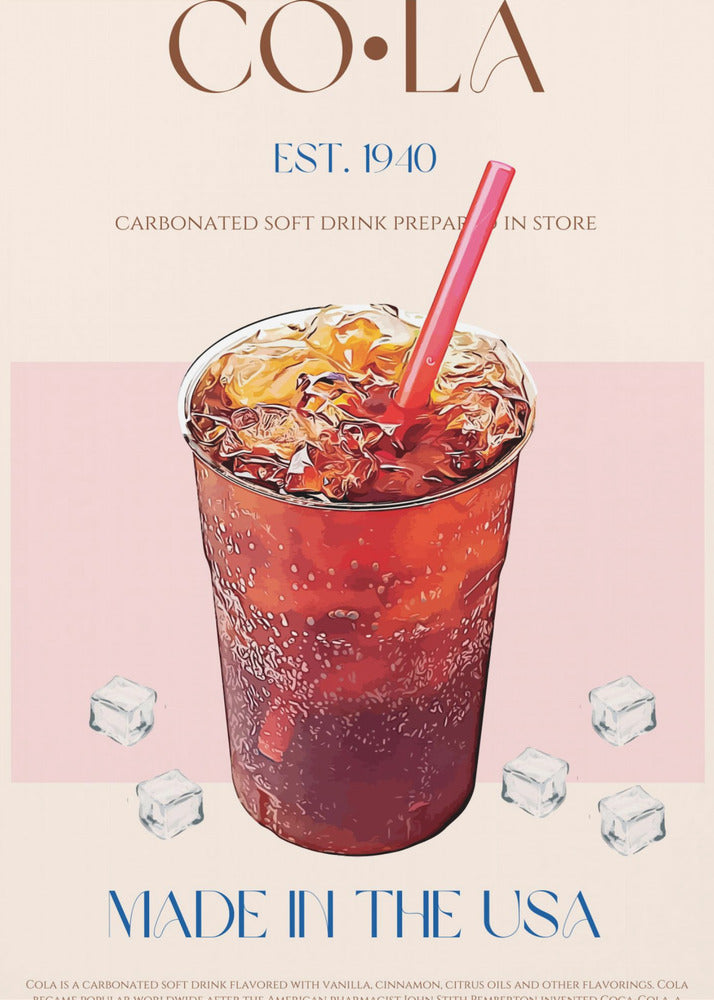 Chilled Cola Delight | Canvas