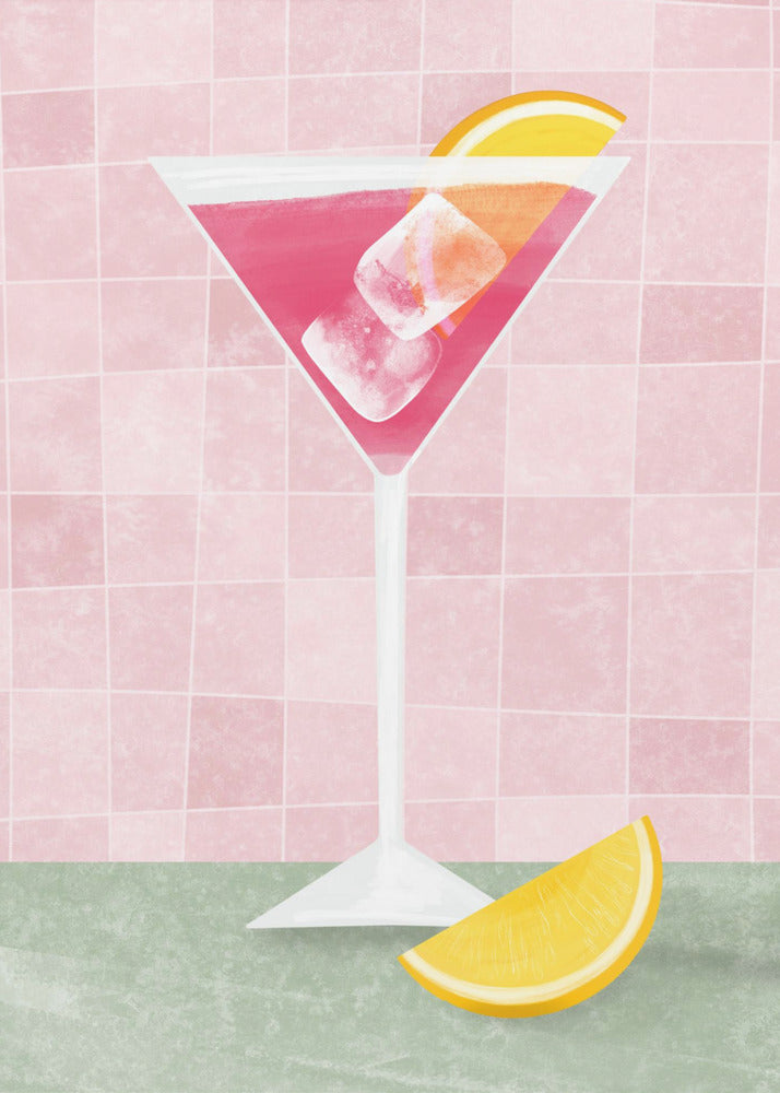 Pink coctail | Poster