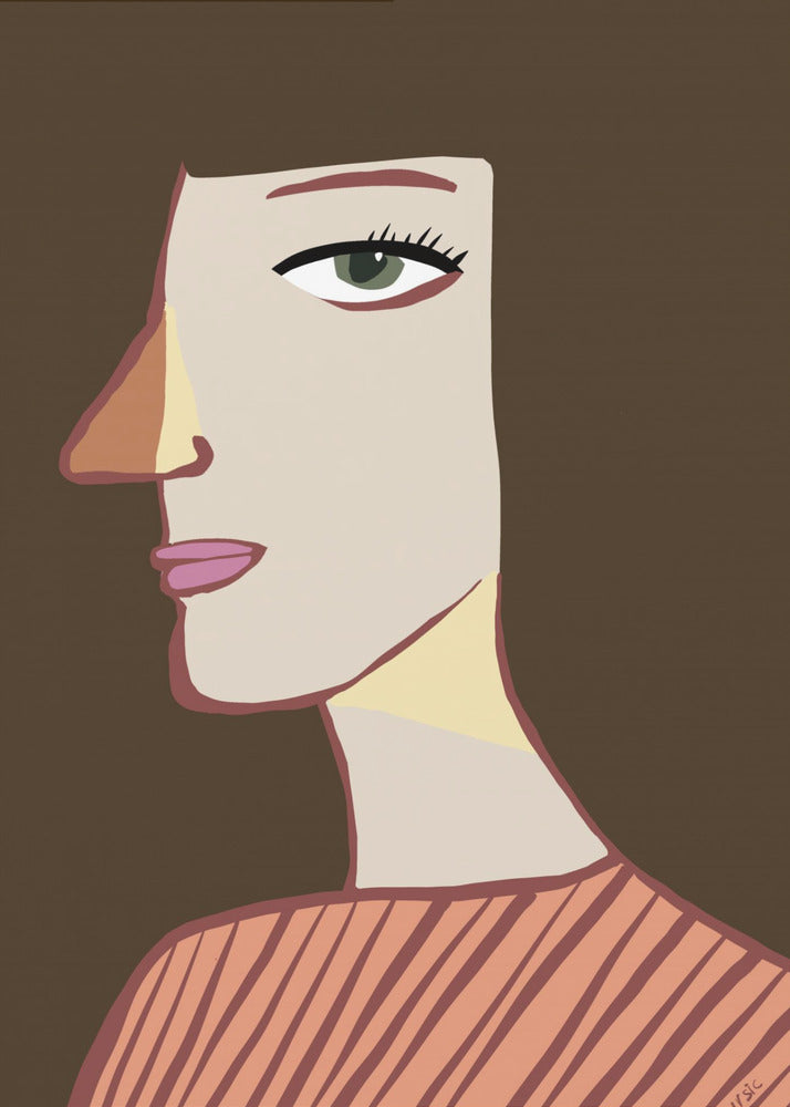 Woman profile | Poster