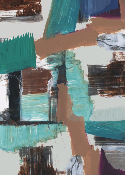 Blue Abstract | Poster