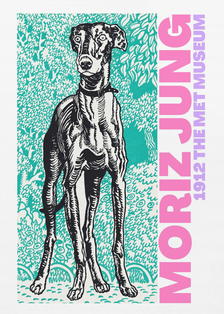 Regal Canine Gaze | Poster