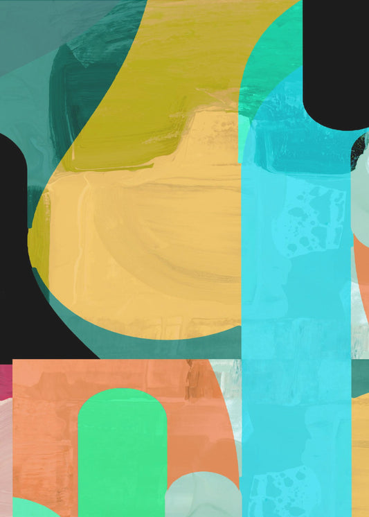 Retro Pattern Play | Poster