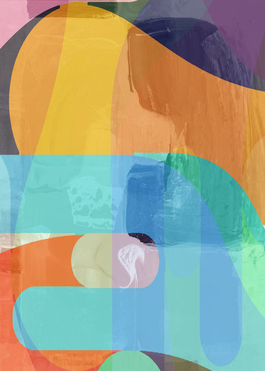 Retro Pattern Play | Poster