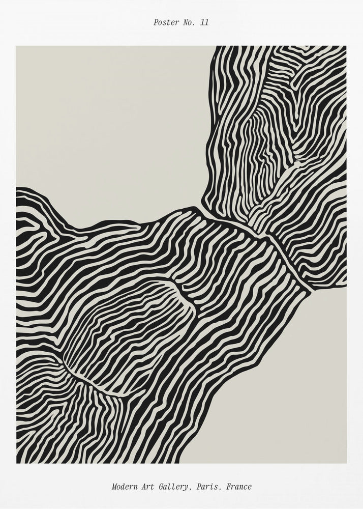 Flowing Contours | Canvas