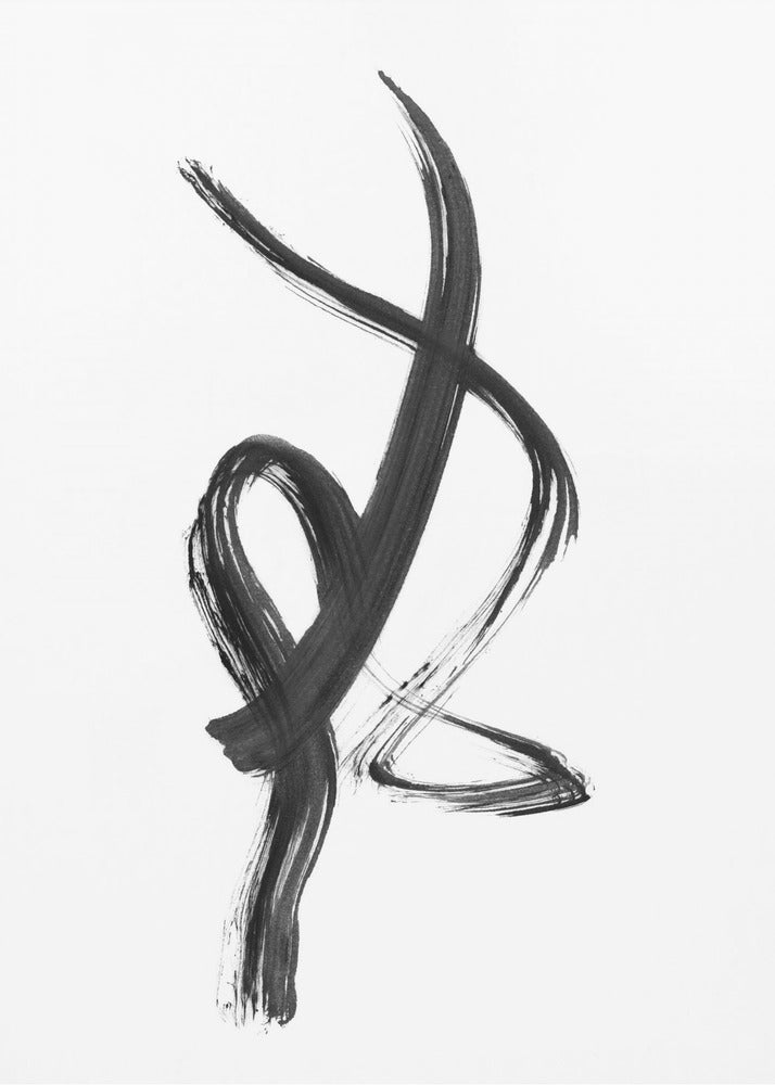 Brush Stroke01 18x24 | Poster