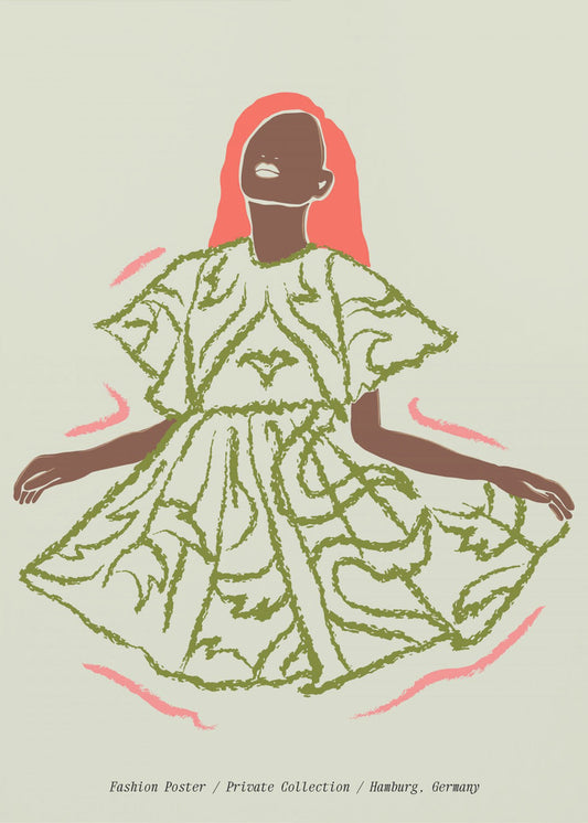 Elegance in Green | Poster