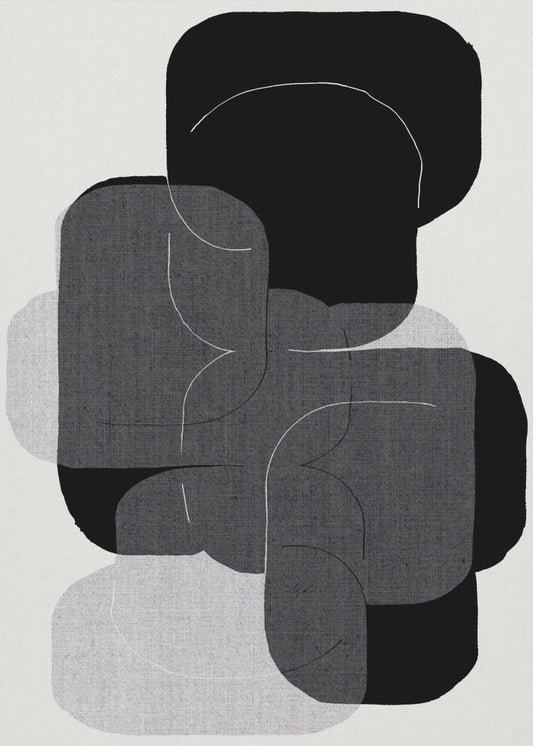 Monochrome Layers | Poster