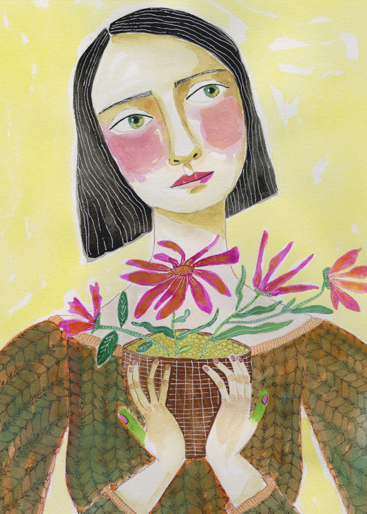 Plant Mum with green thumbs | Poster