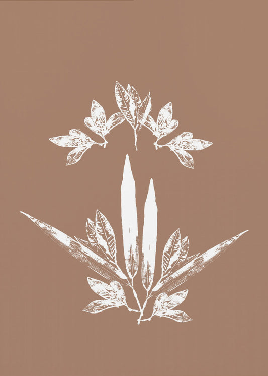 Leafy Emblem Design | Poster