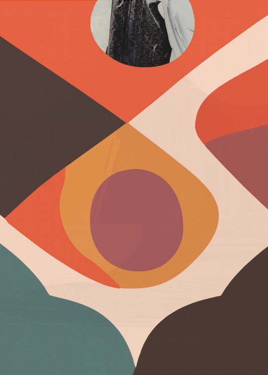 Geometric Forms And Muted Colors | Poster