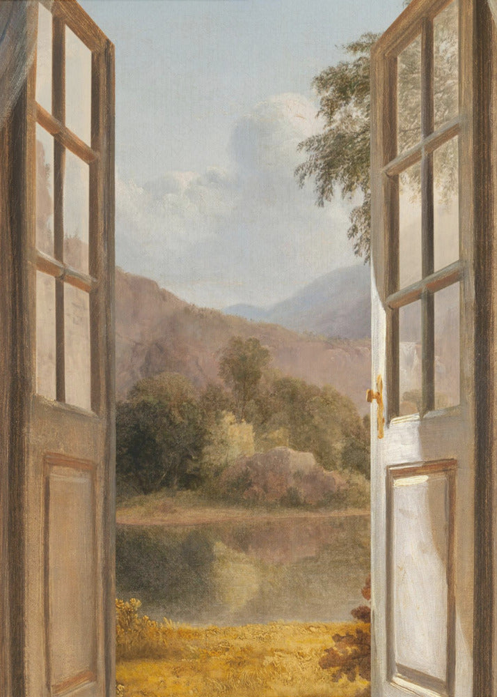 The Mountain View | Canvas