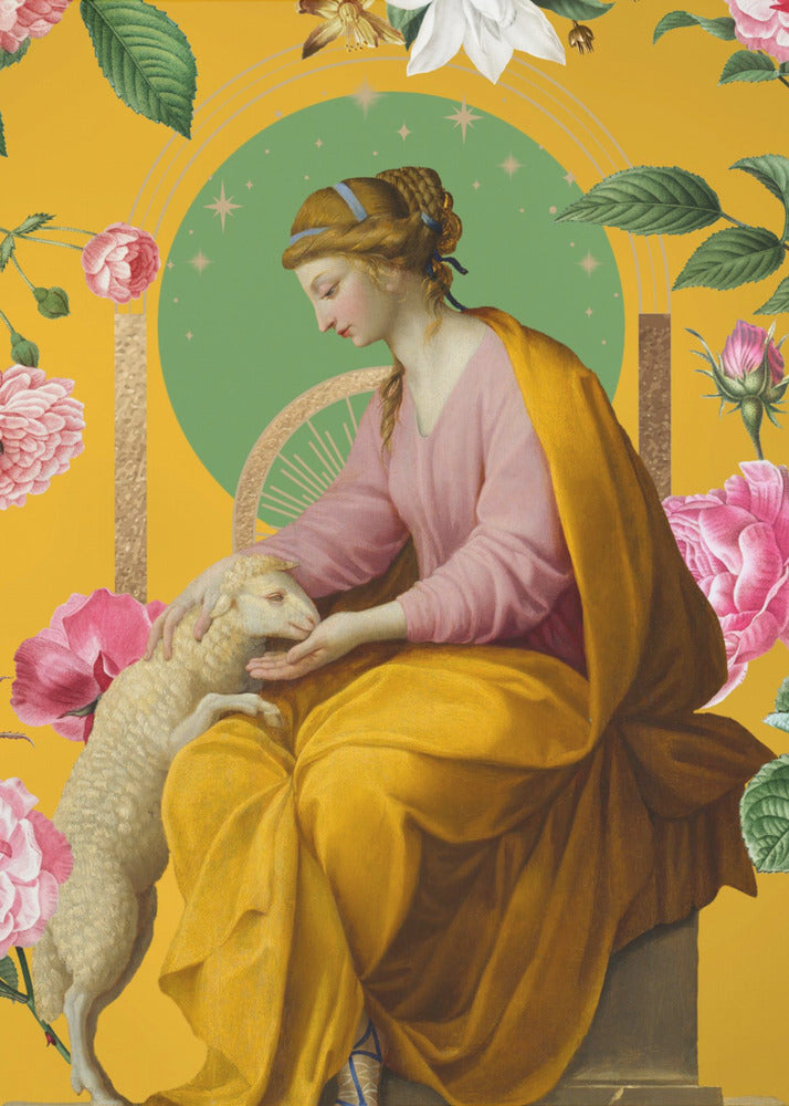 Meekness a Collage | Canvas