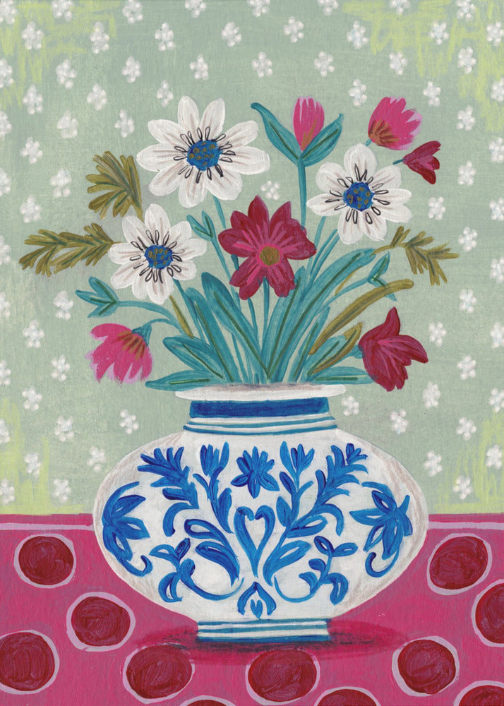 Flowers in Vase Still life | Canvas