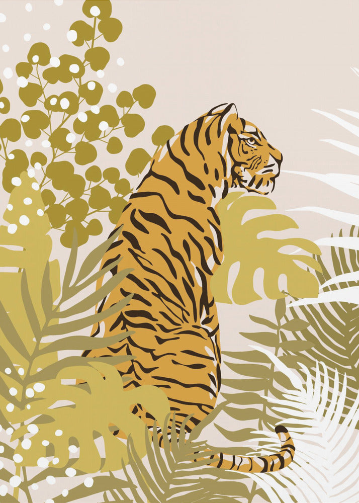 Tiger By Cats and Dotz 30 X 42 Inches | Poster