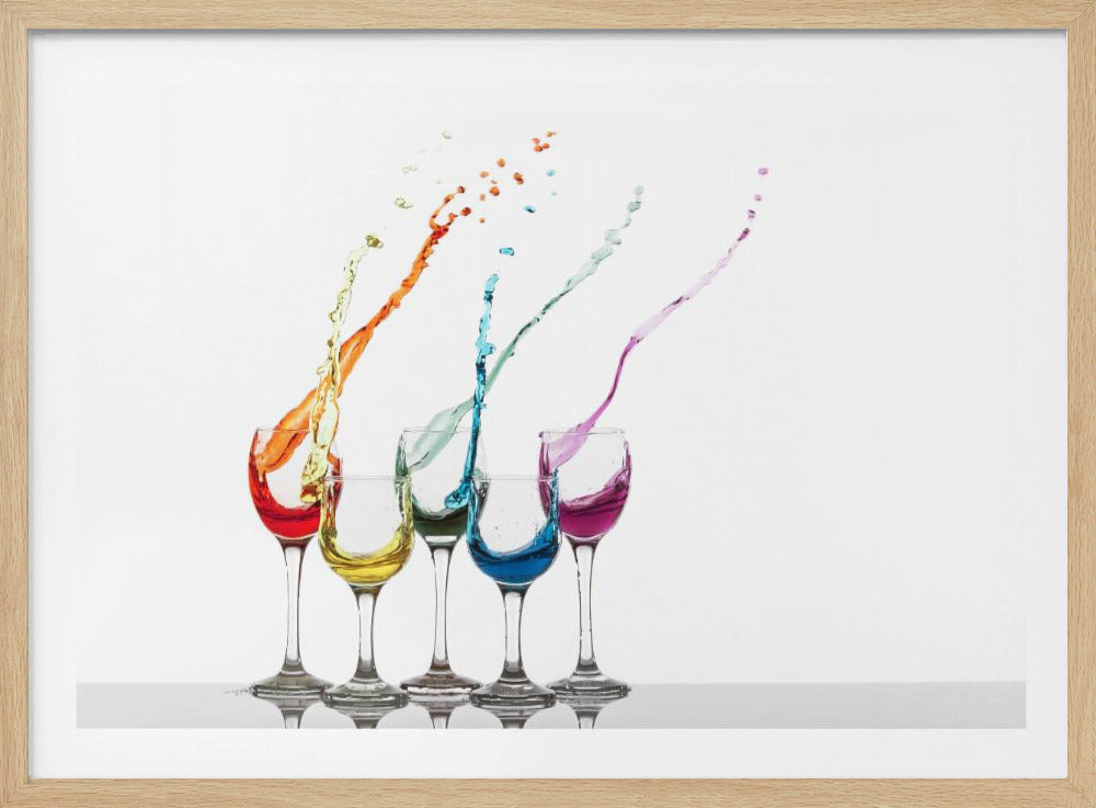 Glass party | Poster