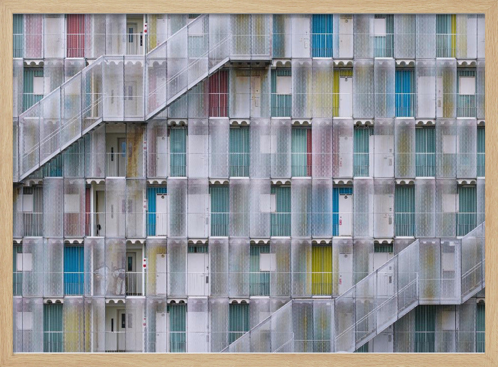 Pastel Color Doors | Poster