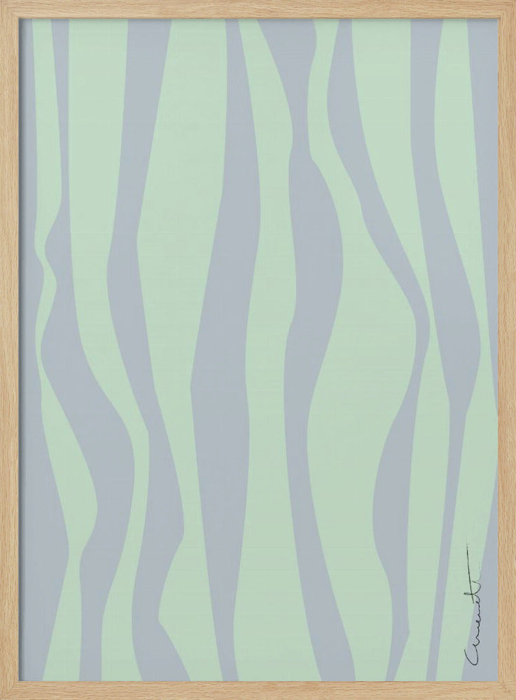 Wavy Stripes | Poster