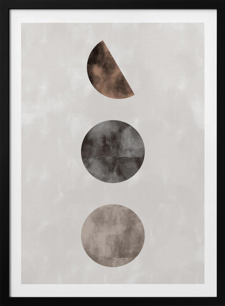 geo_3 amigos_002_brown | Poster