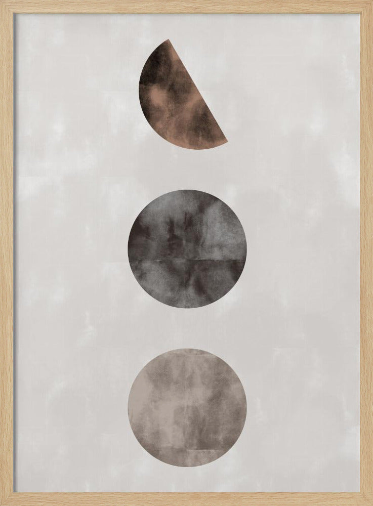 geo_3 amigos_002_brown | Poster