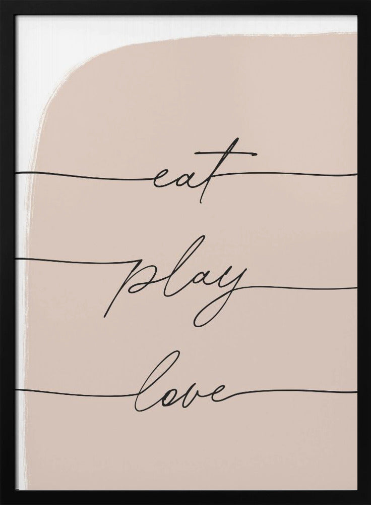 Eat Play Love | Poster