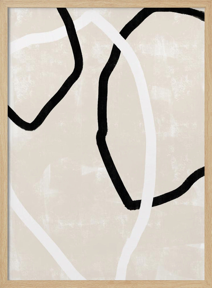 Curved Lines Dance | Poster