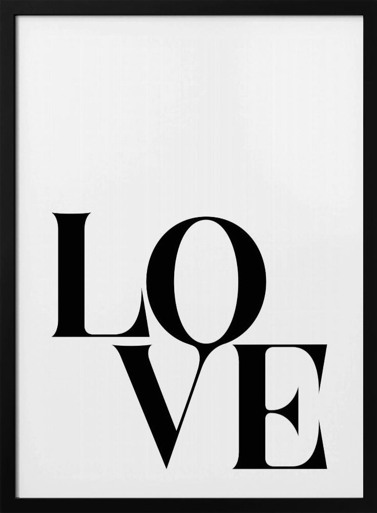 Bold Love Typography | Poster