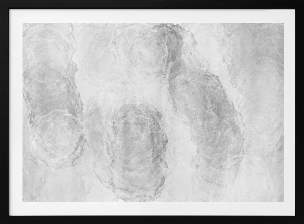 Monochrome Marble Texture | Poster