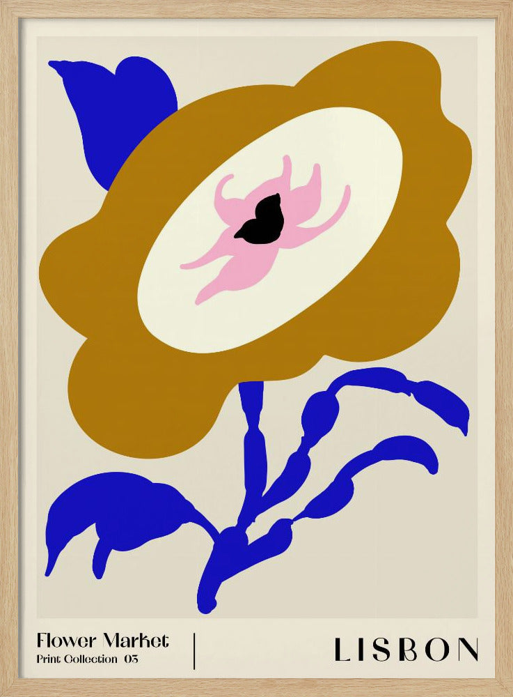 Flower Market. Lisbon | Poster
